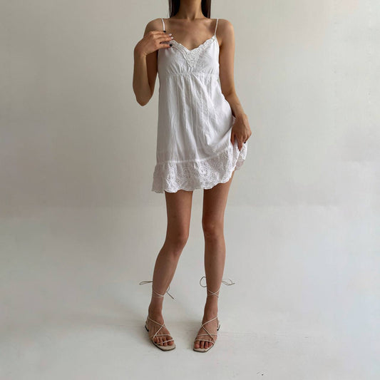 Vintage cotton prairie dress