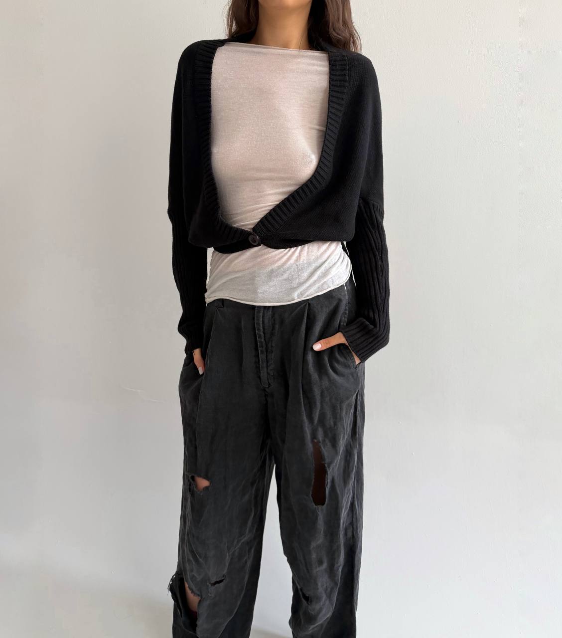 Sisley cotton cardigan