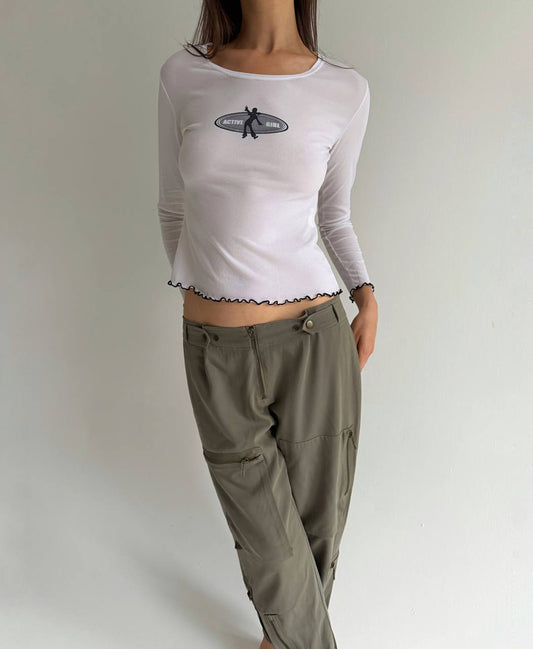Vintage mesh top