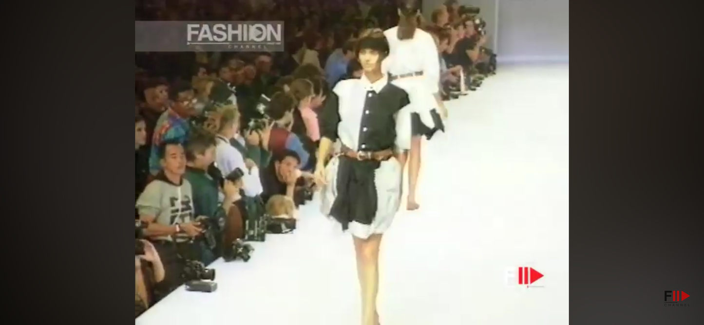 Issey Miyake SS1991 Runway Skirt, photographed by Irving Penn