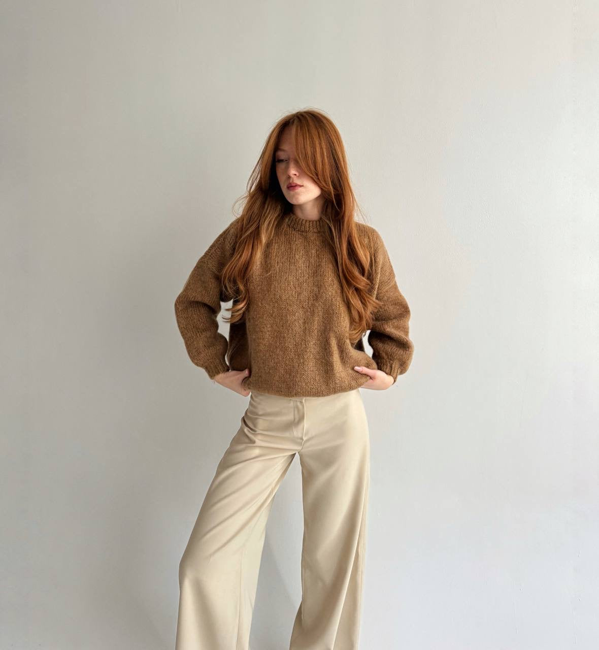 Vintage 100% wool warm sweter