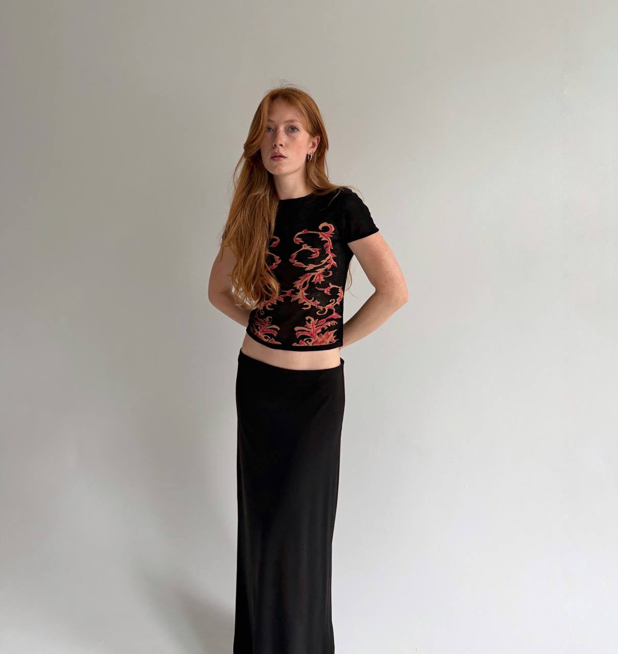 Vintage 90s Gianni Versace cotton blouse