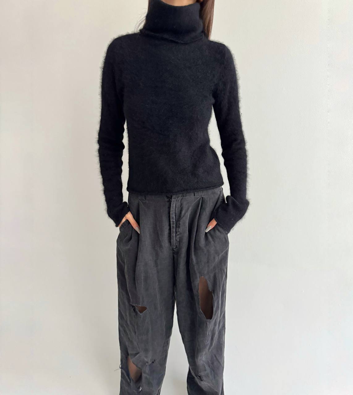 Vintage Plein Sud angora sweater