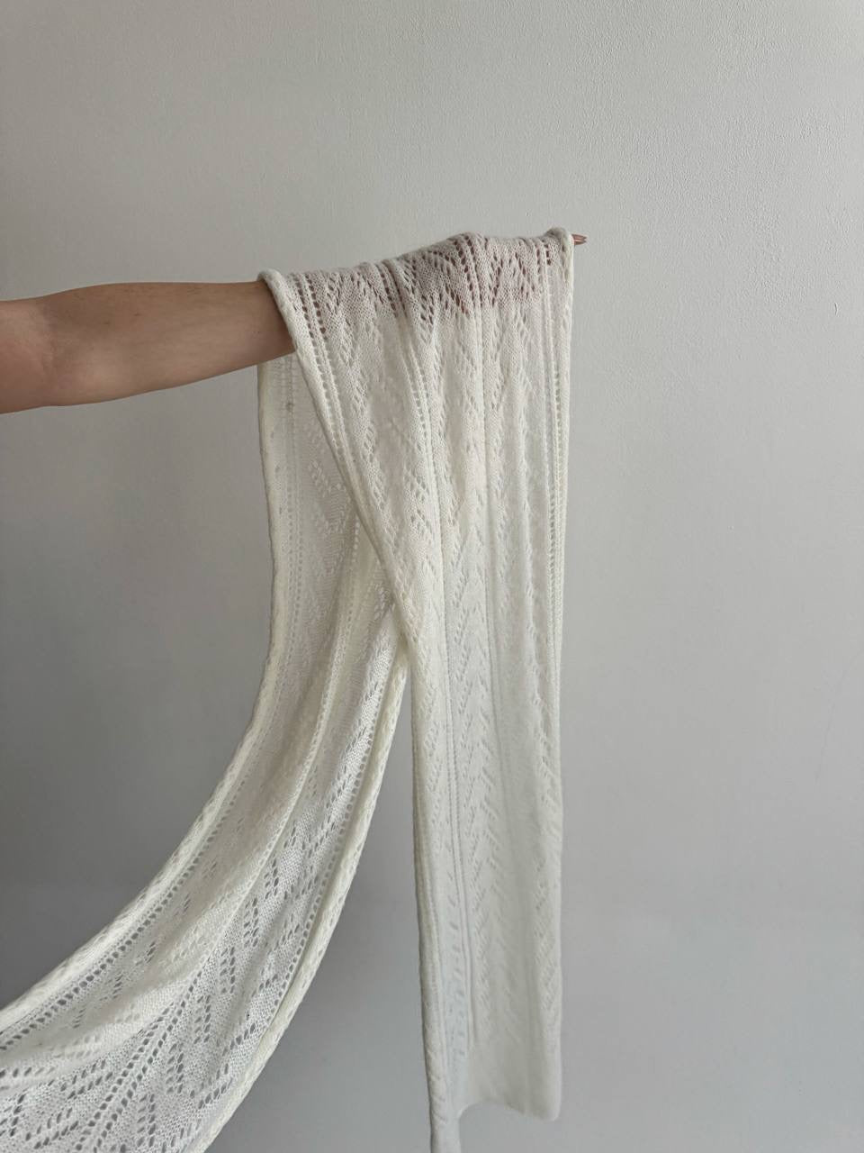 Vintage knitted scarf