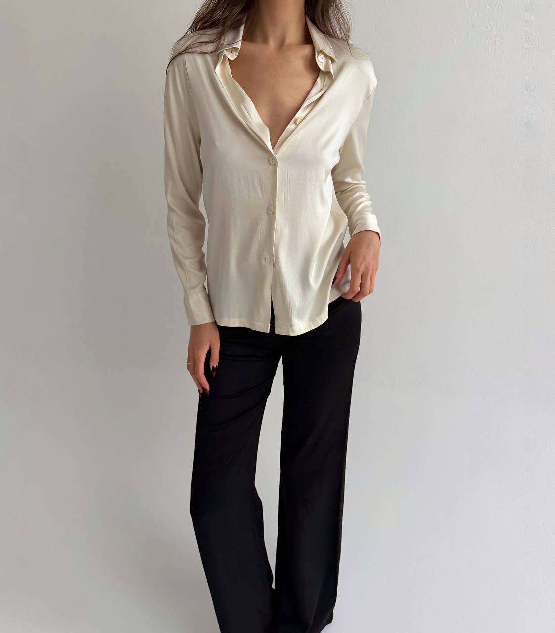 Vintage pure silk blouse
