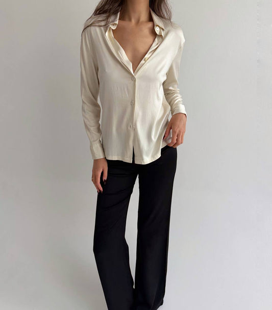 Vintage pure silk blouse