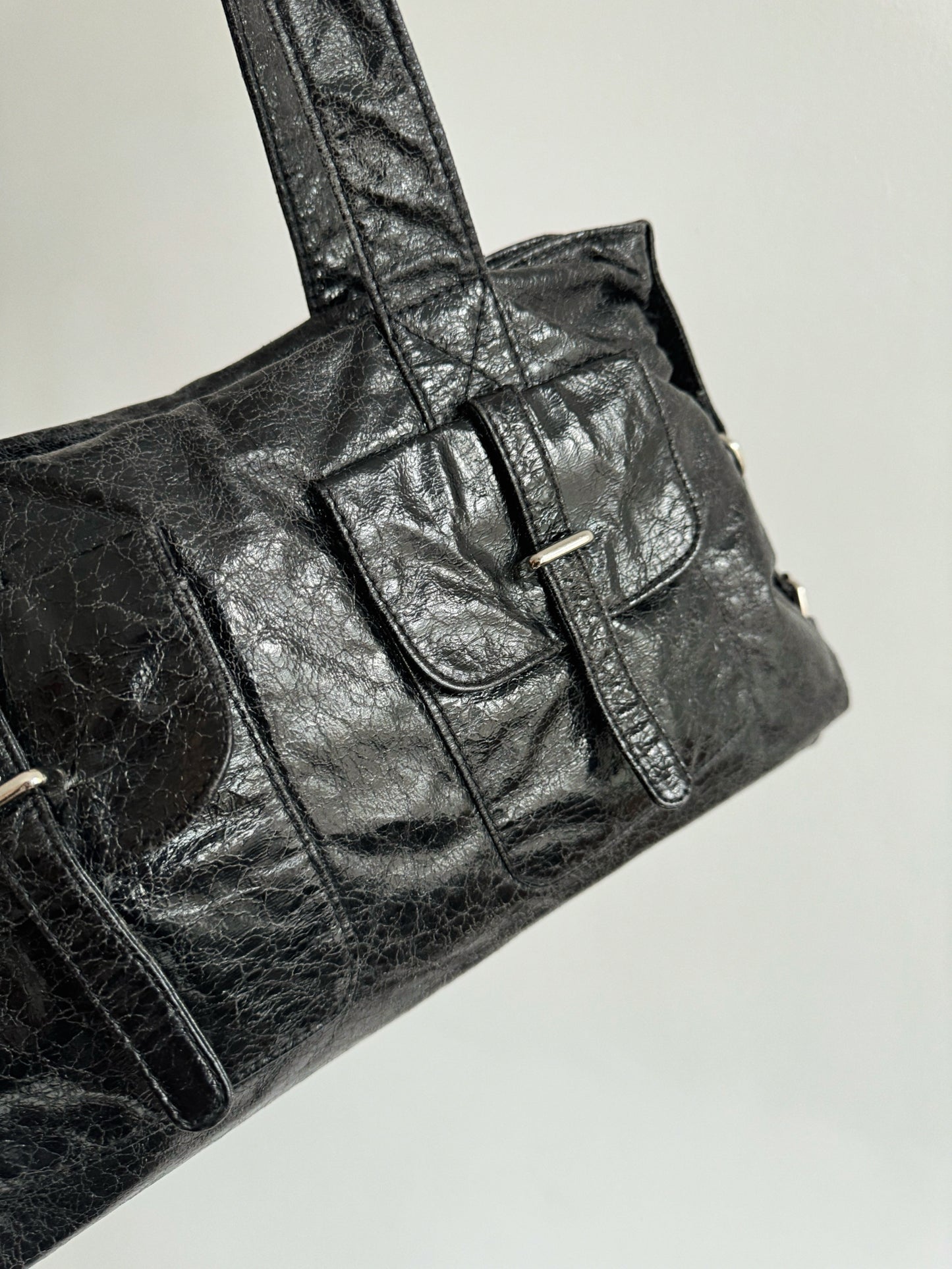 Vintage faux leather bag