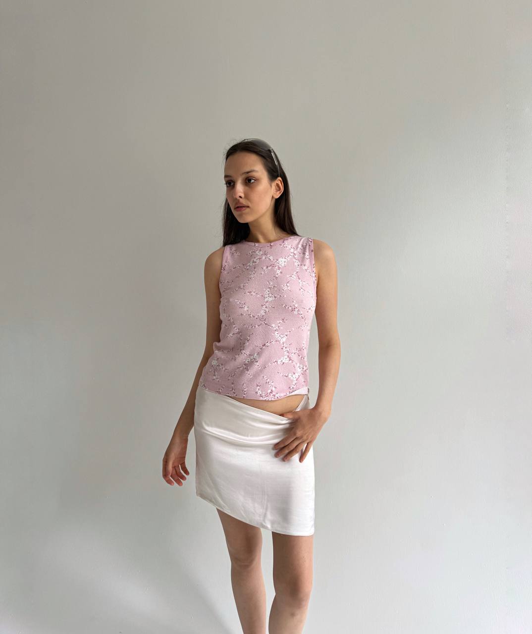 Vintage Blumarine sakura top