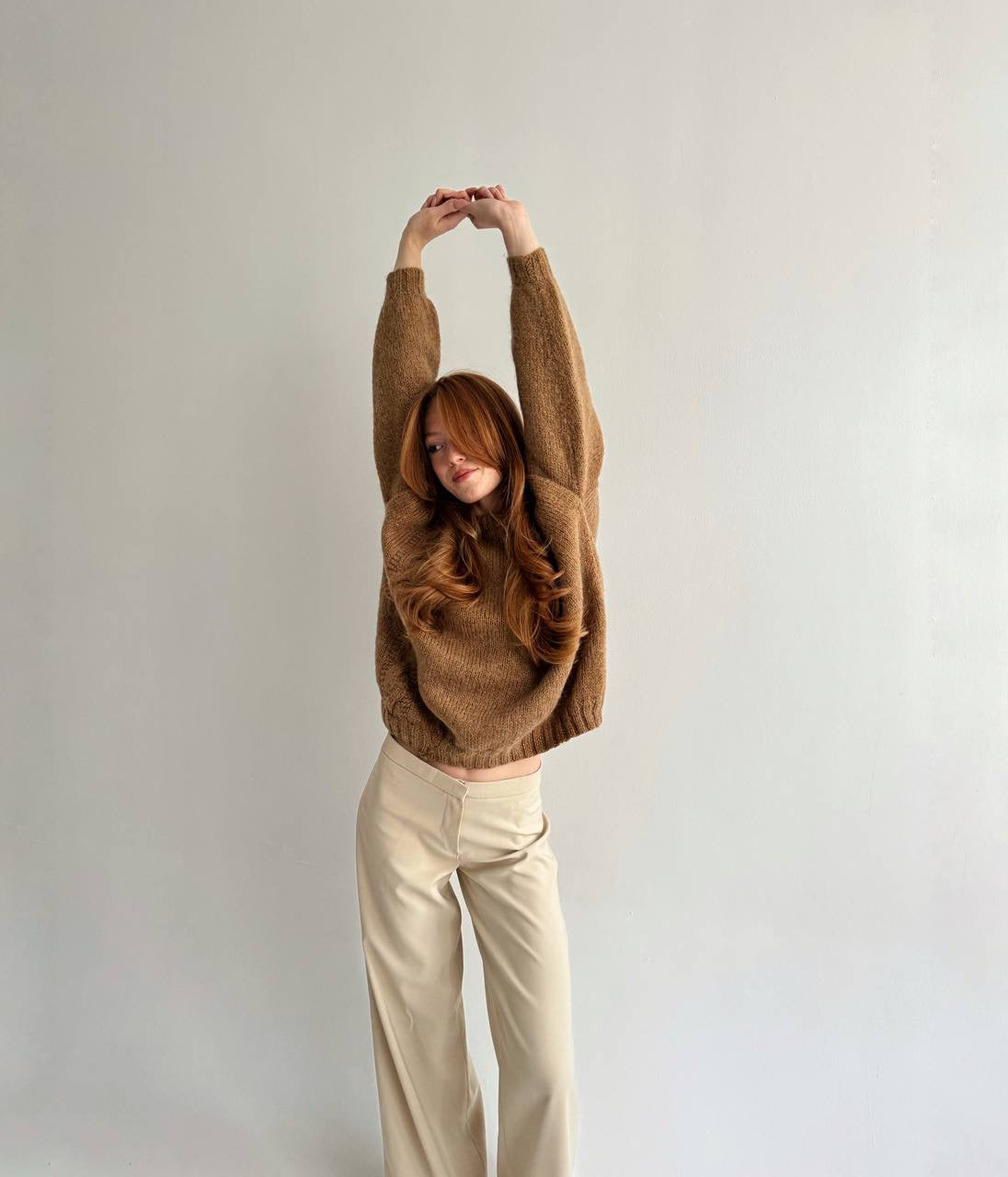 Vintage 100% wool warm sweter