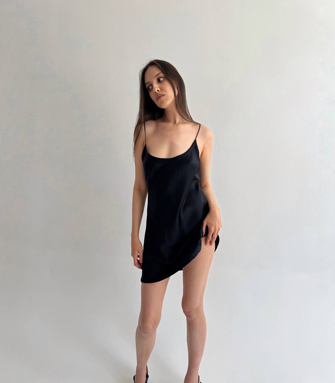 Vintage La Perla silk satin dress