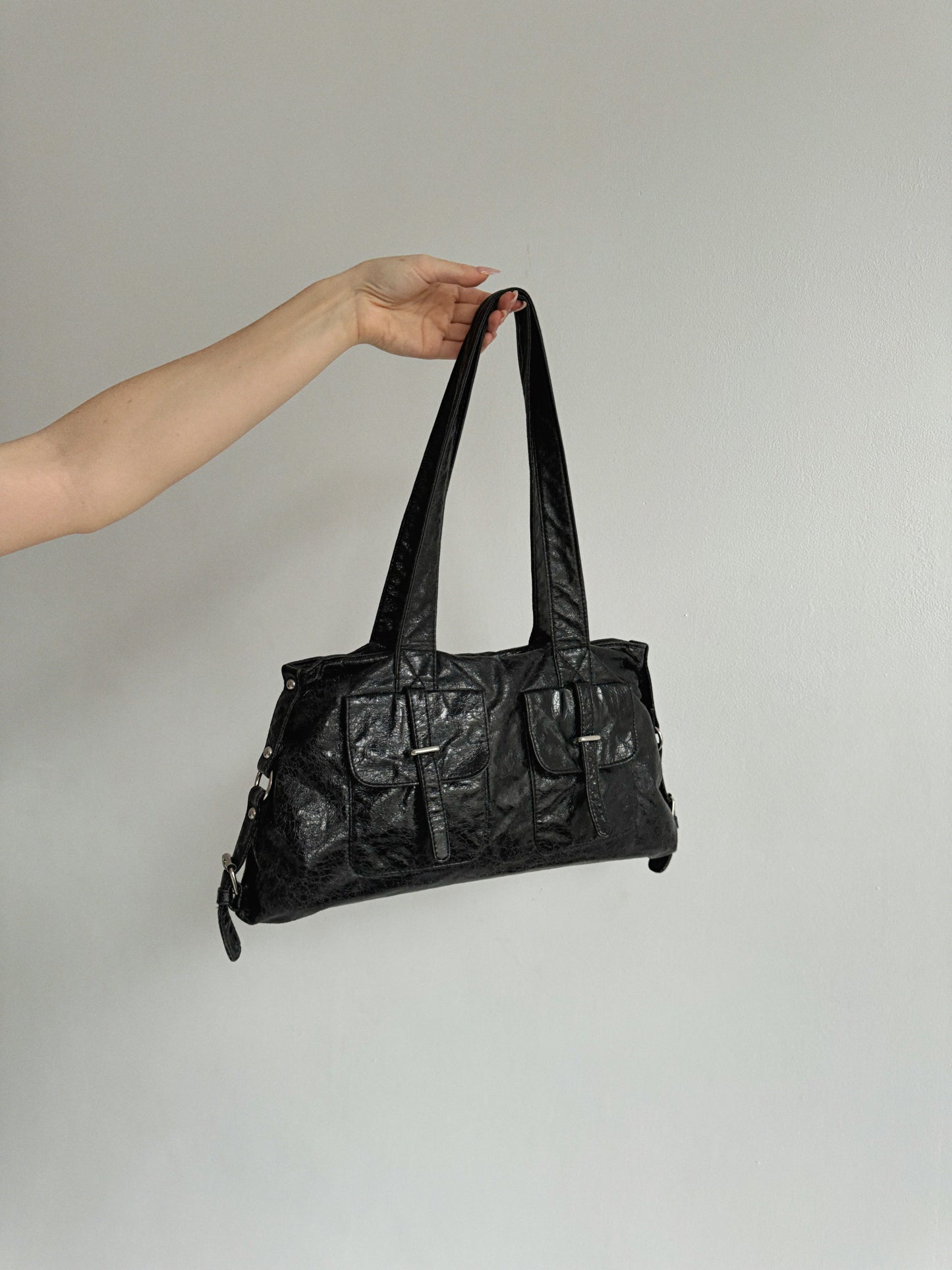 Vintage faux leather bag