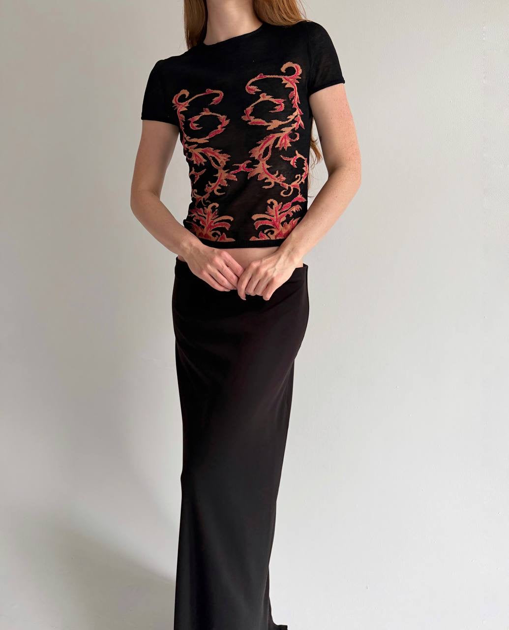 Vintage 90s Gianni Versace cotton blouse