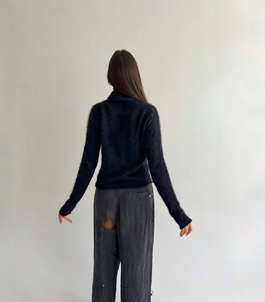 Vintage Plein Sud angora sweater