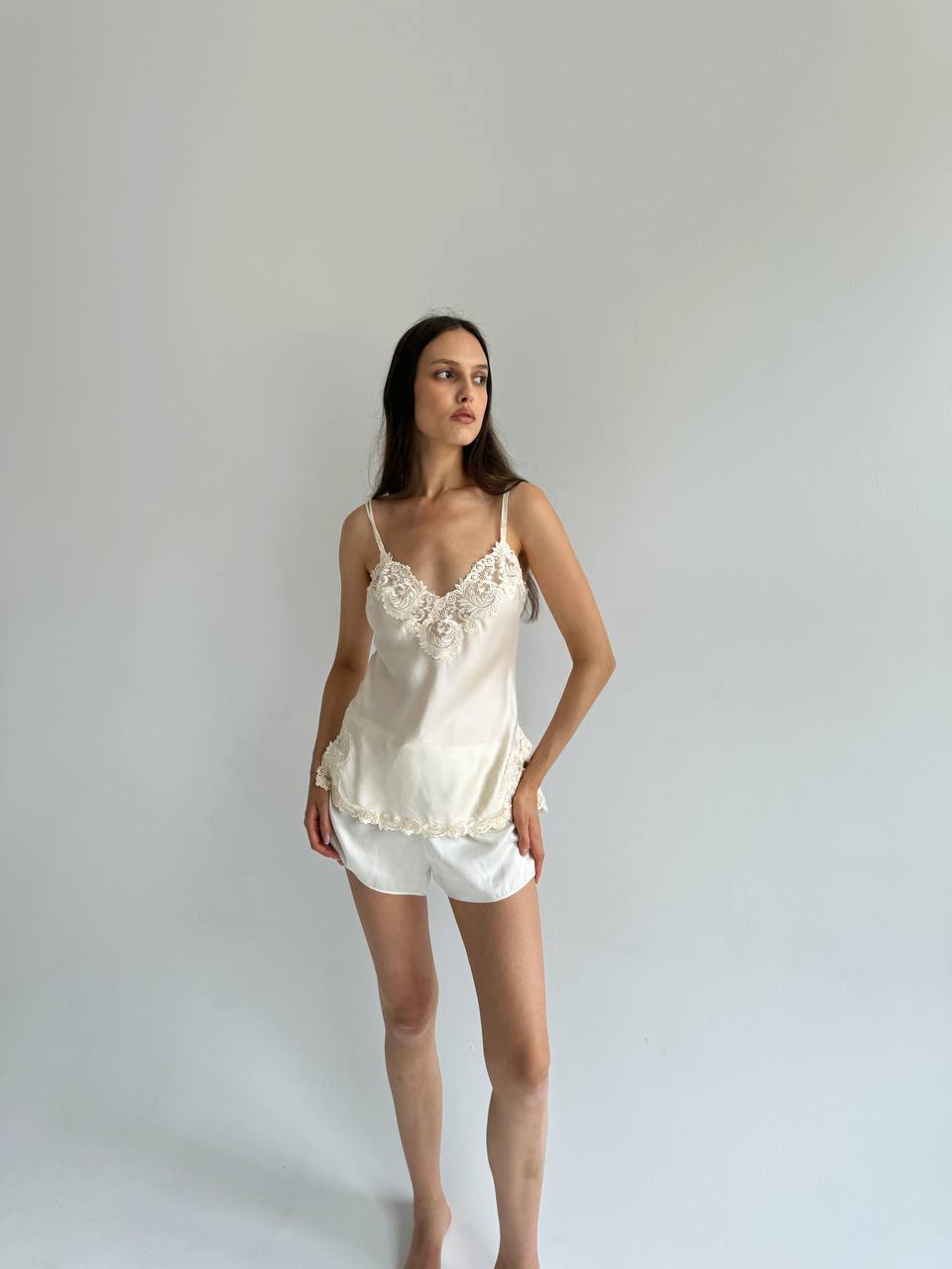 Vintage La Perla silk satin cami top