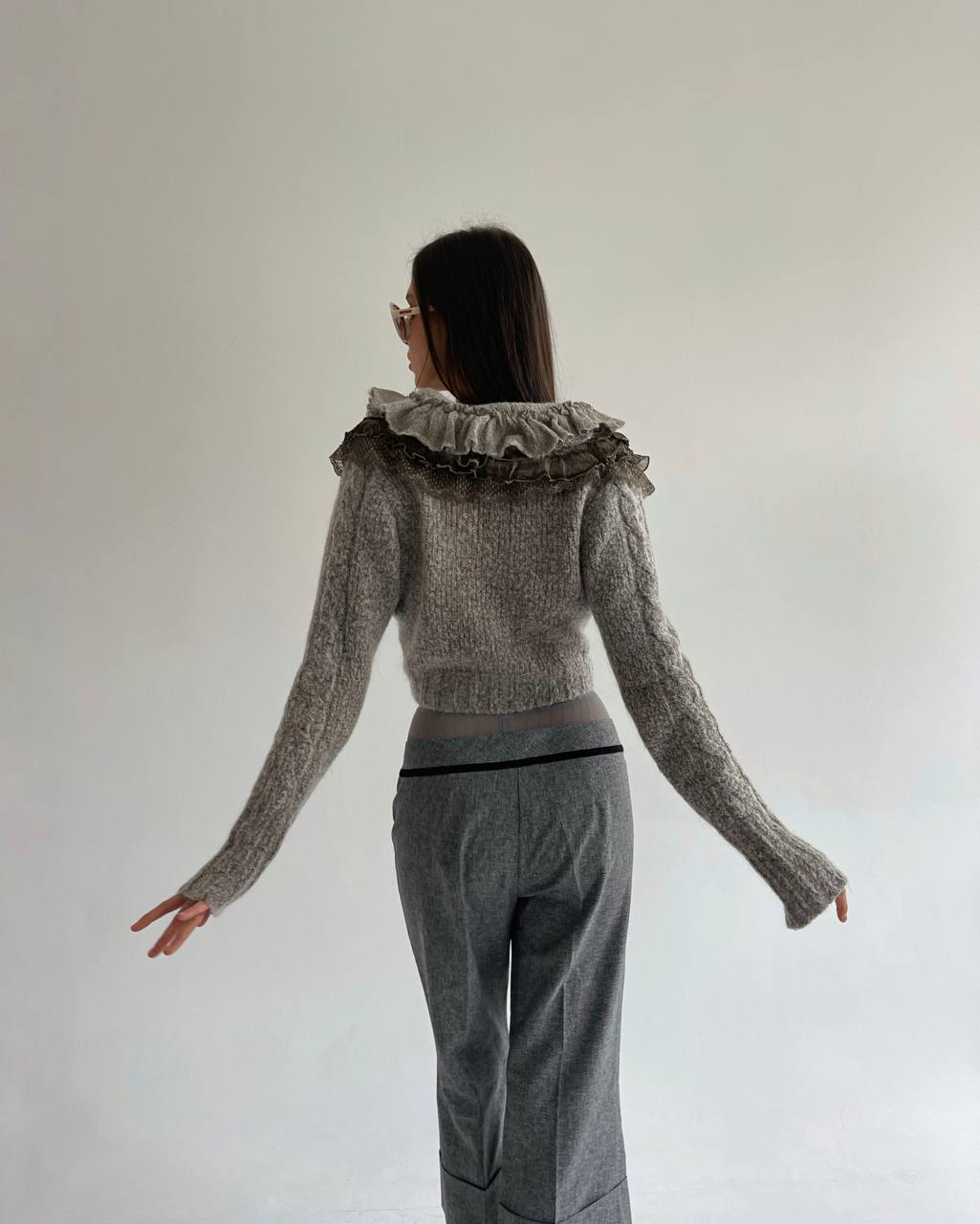 Vintage mohair blend cardigan