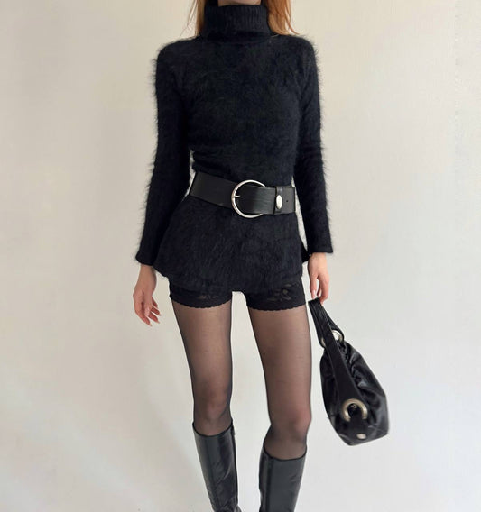 Vintage made in Japan fluffy sweater