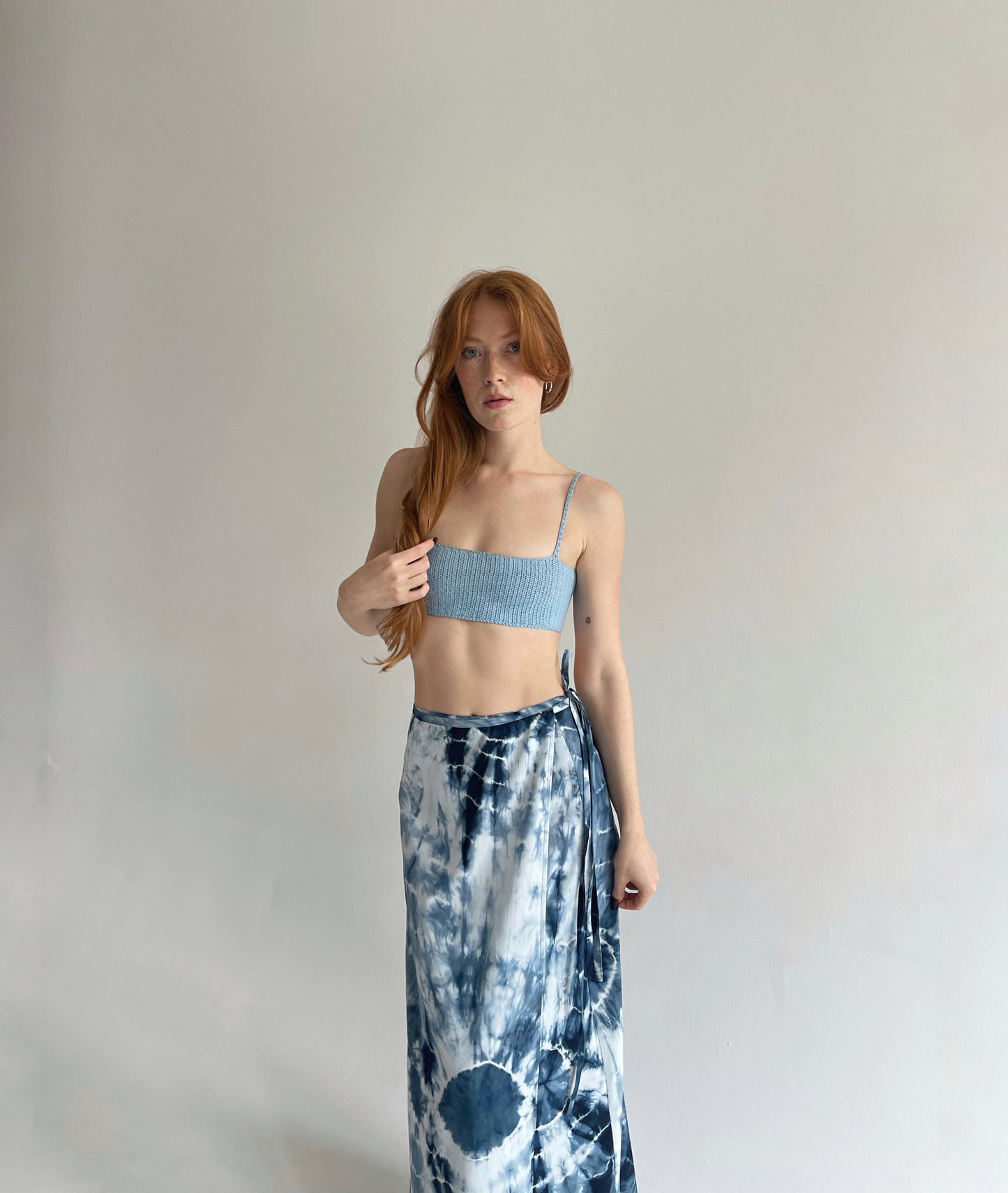 Vintage wrap skirt