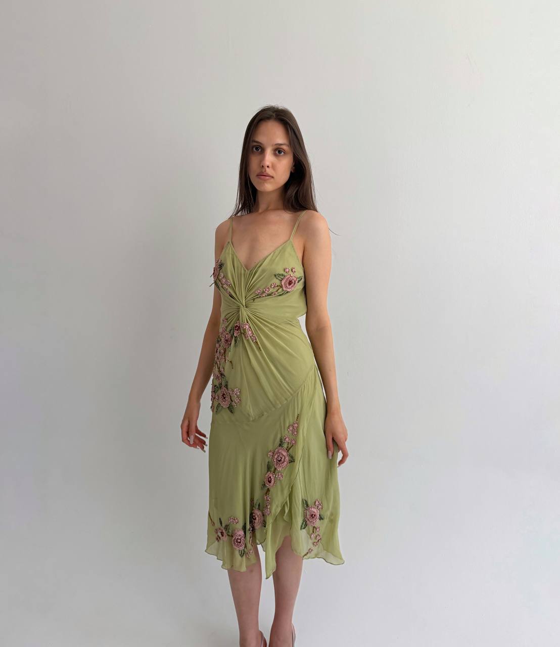 Vintage pure silk fairy dress