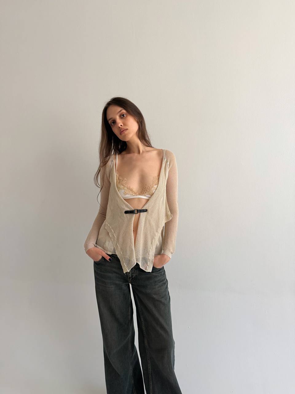Vintage crochet cardigan
