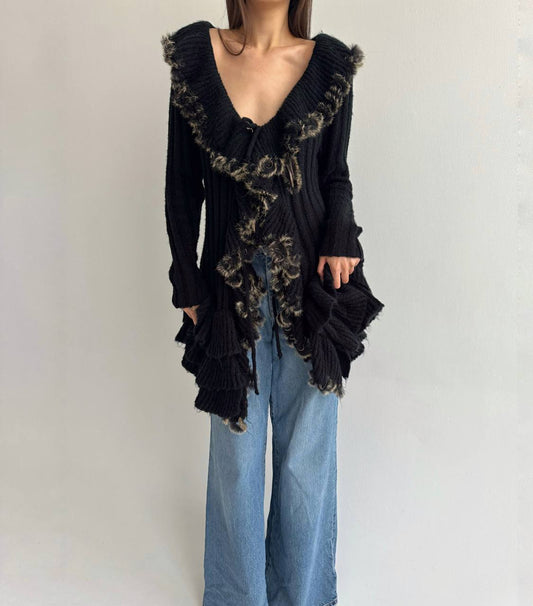 Vintage fairycore cardigan