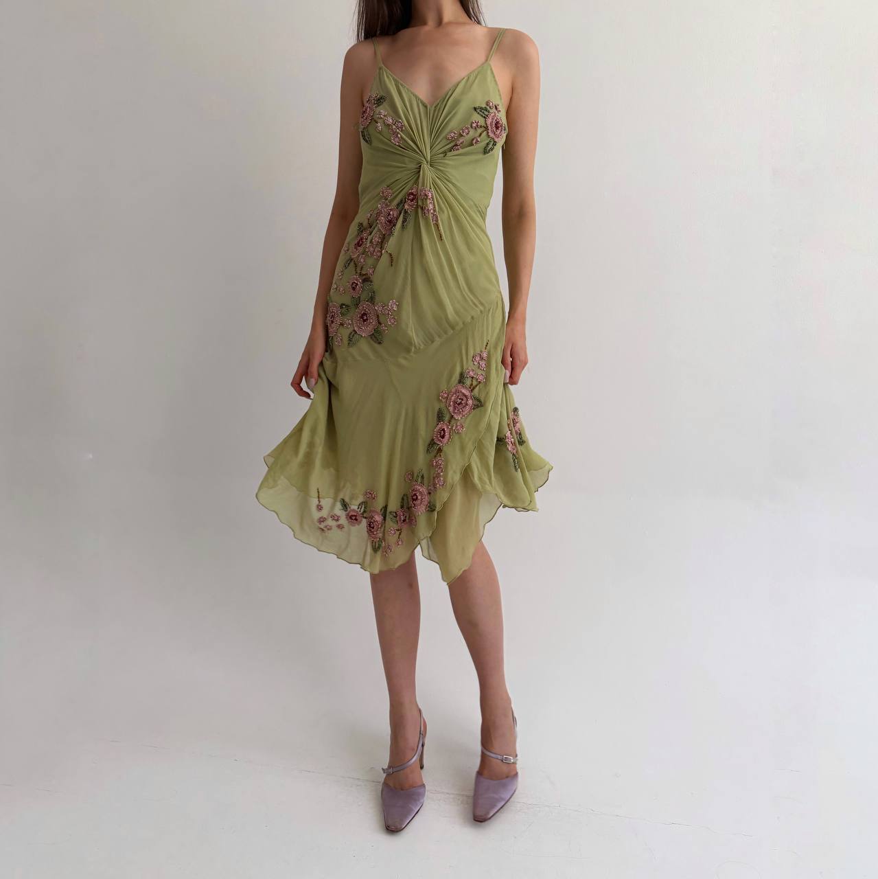 Vintage pure silk fairy dress