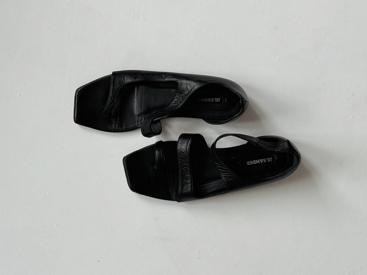 Jil Sander leather sandals