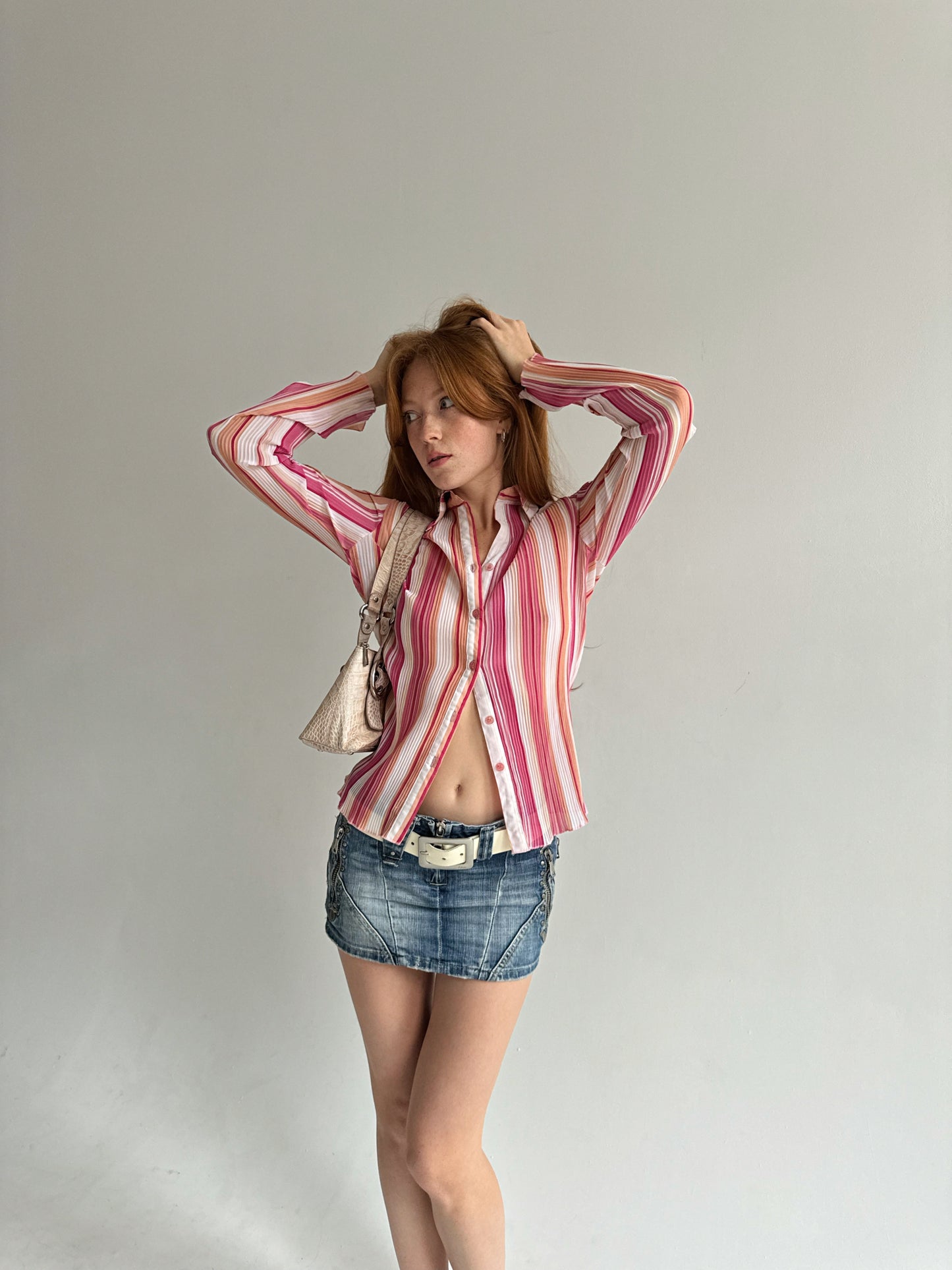 Vintage y2k viscose shirt