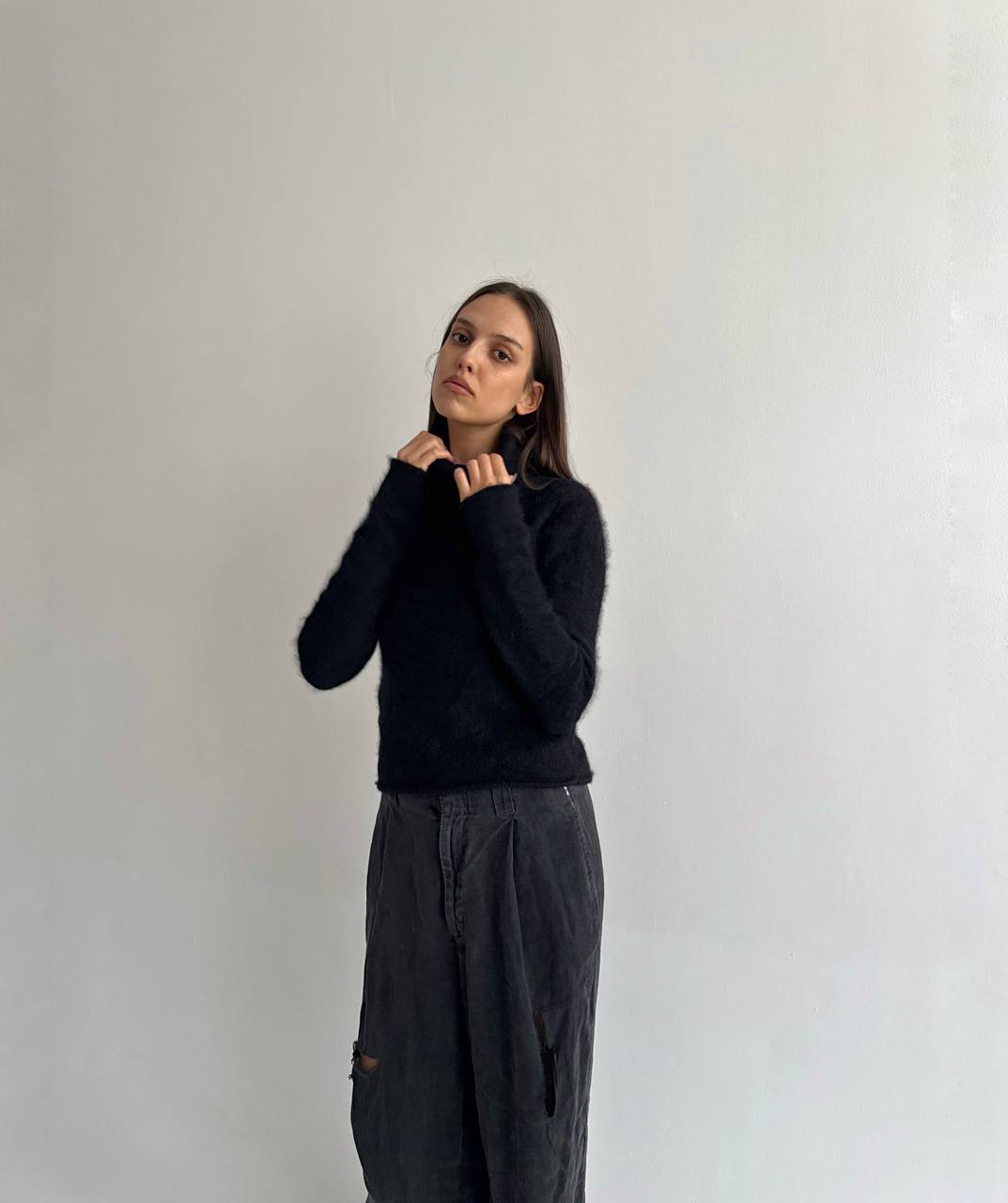 Vintage Plein Sud angora sweater