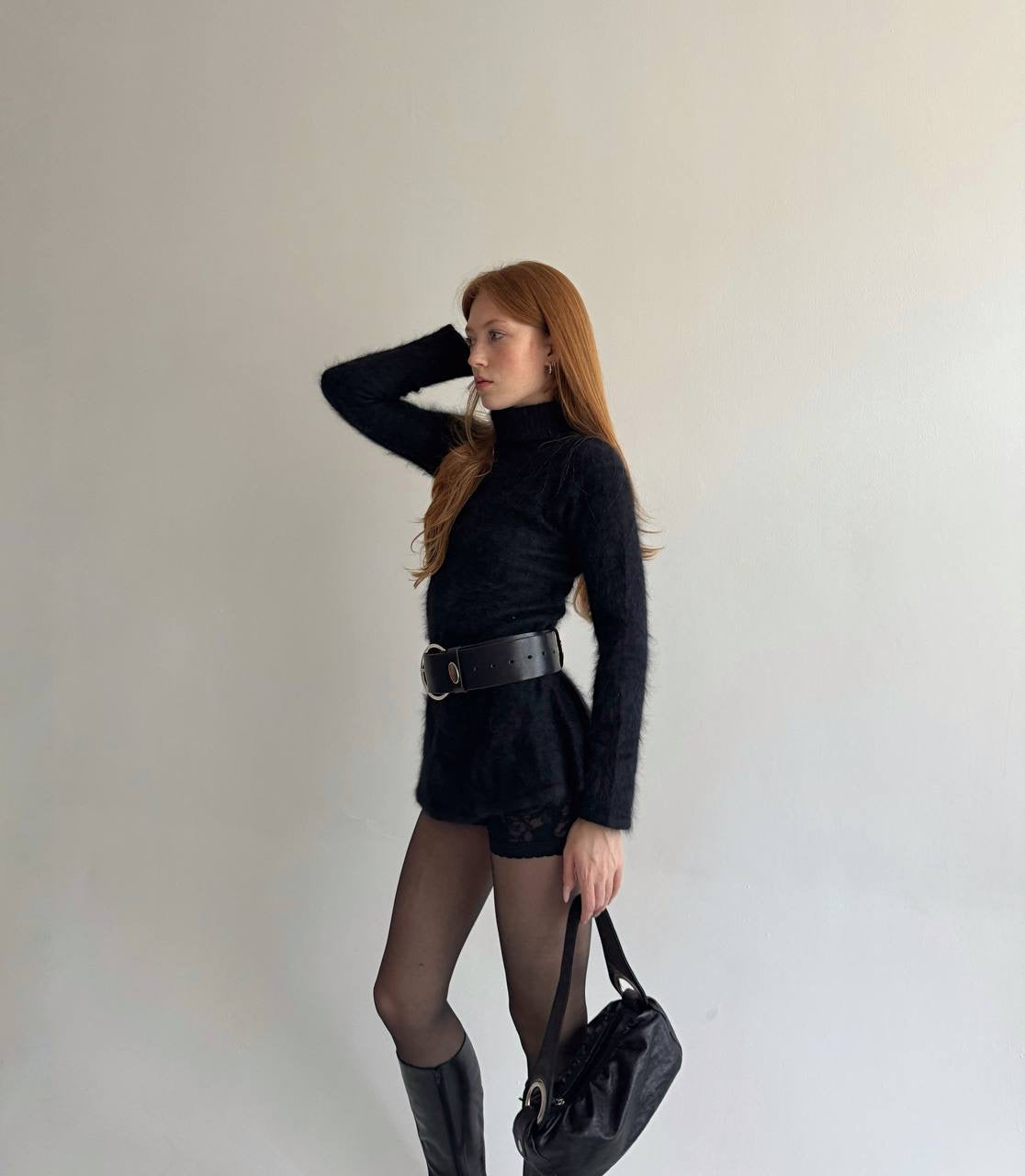 Vintage made in Japan fluffy sweater