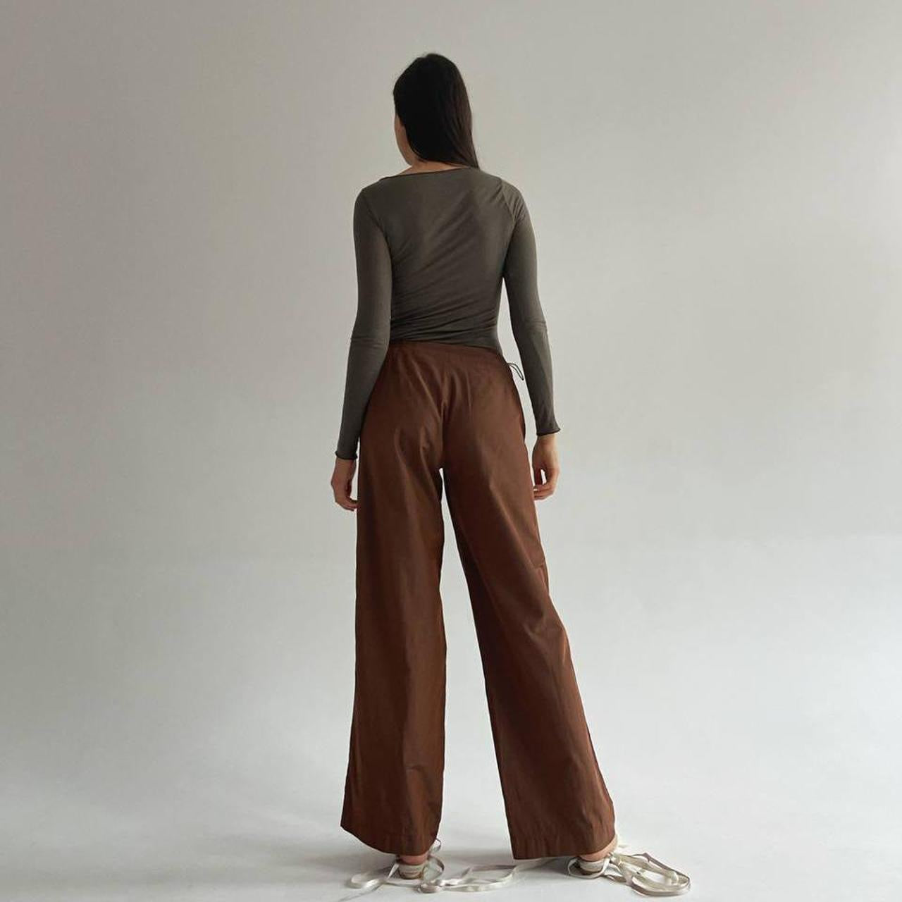 Vintage brown cargo trousers