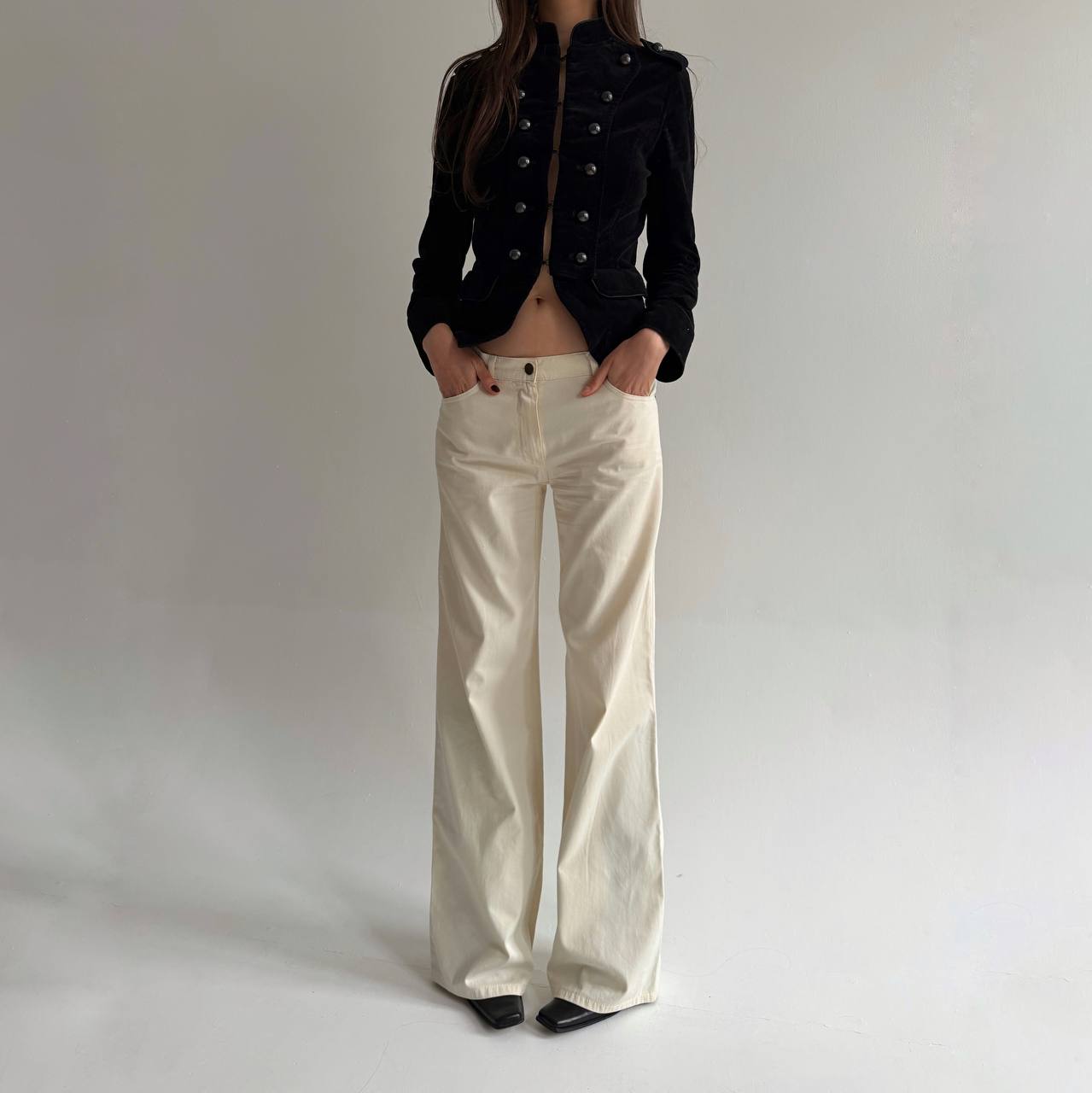Vintage Plein Sud cotton beige pants